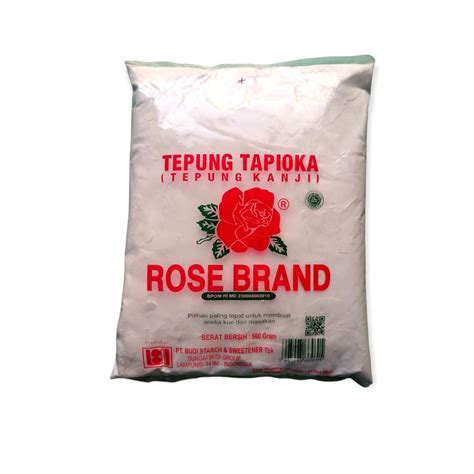 Jual Tepung Tapioka Kanji Rose Brand Gr Gram Tapioca Shopee Indonesia