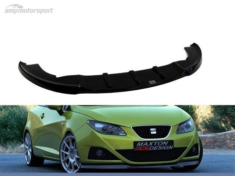 Spoiler Delantero Seat Ibiza J Negro Brillo Motorsport