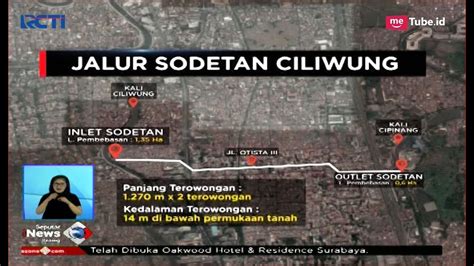 Intip Pengerjaan Sodetan Kali Ciliwung Untuk Alirkan Air Ke Kanal