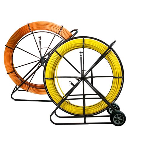 Fiberglass Duct Rodder Rod Cable Pusher Fiber Cable Pulling Cleaning