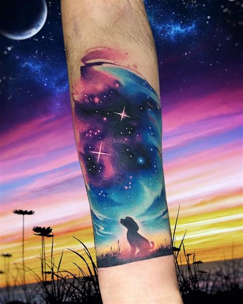 Really Awesome Galaxy Tattoos Laughtard