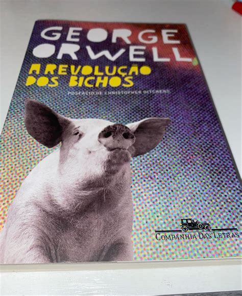 George Orwell a Revolução Dos Bichos Livro Companhia Das Letras Novo