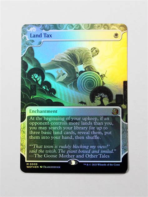 Land Tax Foil From Wilds Of Eldraine Enchanting Tales Wot Mtg