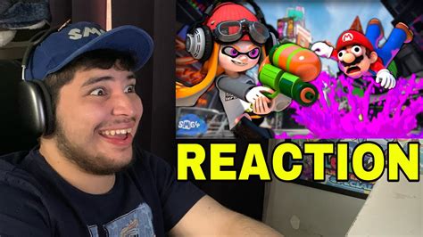 SMG4 If Mario Was In Splatoon 3 Reaction Memory Lane YouTube