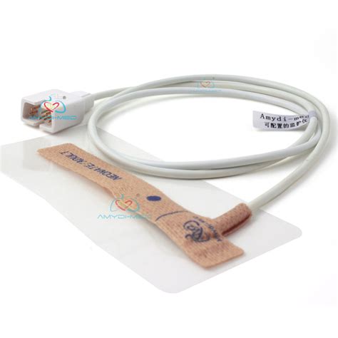 Amydi Med Spo2 Probe Nellcor Db9 7p Neonatal Adult Medaplast Disposable