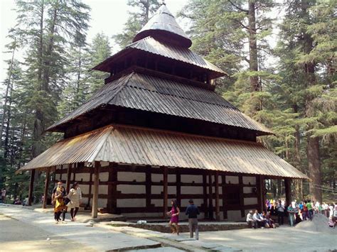 Hindu Temples Of India Hidimba Devi Temple Manali Himachal Pradesh