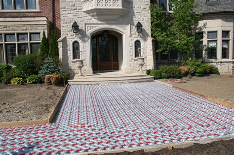 Driveway Walkways Outdoor Radiant Heating Panels Amvic