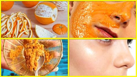 Skin Whitening With Orange Peels Face Pack For Glowing Skin