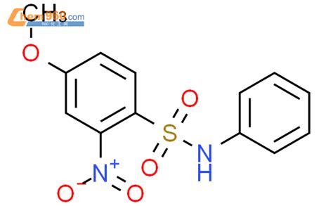 Benzenesulfonamide Methoxy Nitro N Phenyl Cas