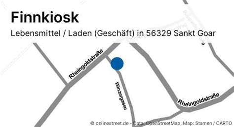 Finnkiosk Winzergasse in Sankt Goar Werlau Lebensmittel Laden Geschäft