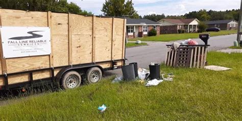 Junk Removal Pricing Guide Fall Line Reliable Services