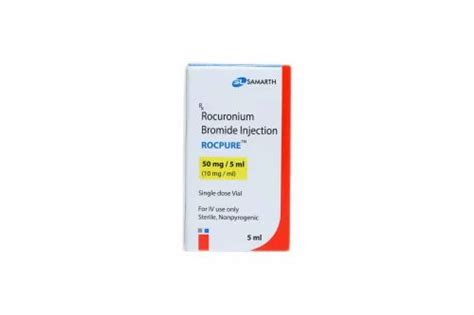 Rocuronium Bromide Injection 50 MG at 101 piece रकरनयम बरमइड