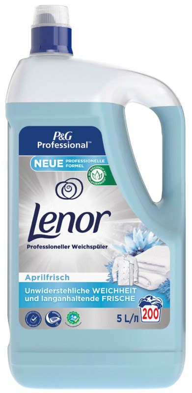 Lenor Professional Adoucissant fraîcheur d avril 5 litres