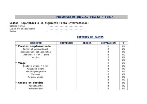 XLSX Ficha Presupuesto Asistencia A Ferias DOKUMEN TIPS