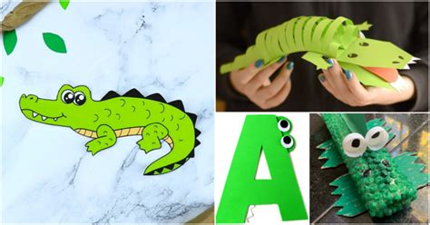 17 Awesome Alligator And Crocodile Crafts For A Snappin’ Good Time