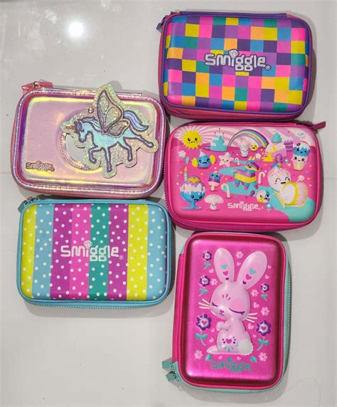 SMIGGLE HARD TOP PENCIL CASE FOR GIRLS School Supplies Hobbies Toys