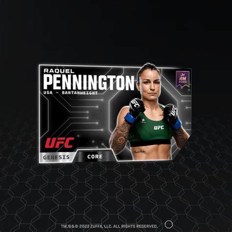 Raquel Pennington Genesis Set Core Nft For Sale