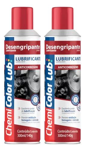 Desengripante Spray Ml Oleo Lubrificante Anticorrosivo Mercadolivre