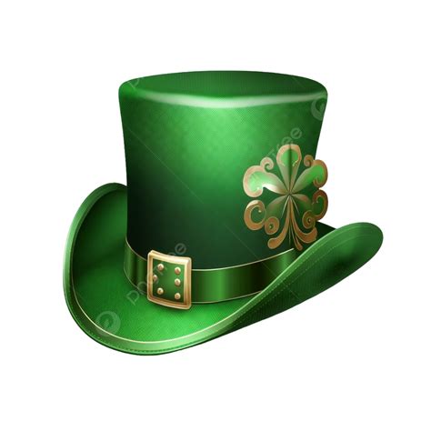 St Patricks Green Clover Hat St Patricks Green Clover Hat Clover Png