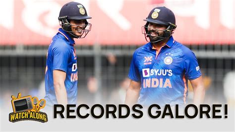 Rohit Sharma Shubman Gill S Run Opening Stand Shakes The Record