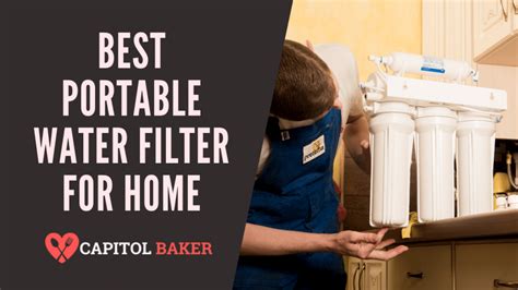 The Best Portable Water Filter For Home In 2021 The Capitol Baker