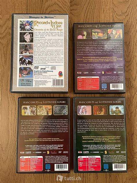 Record Of Lodoss War DVD Im Kanton Basel Landschaft Tutti Ch