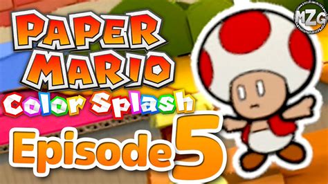 Super Toad Paper Mario Color Splash Gameplay Episode Youtube