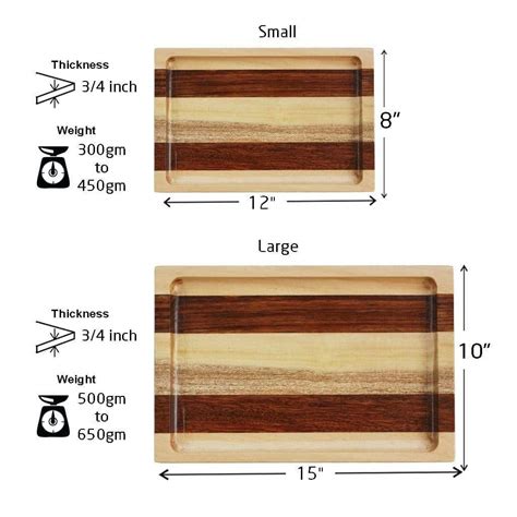 Personalized Serving Tray For Wedding Gift | Striped Wooden Tray ...