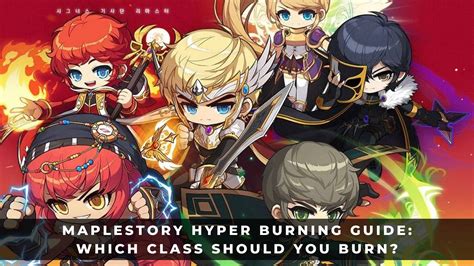 Maplestory Hyper Burning Guide Which Class Should You Burn