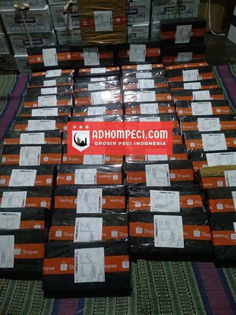 Grosir Peci Songkok Jawa Barat Agen Distributor Kopiah Hitam Putih