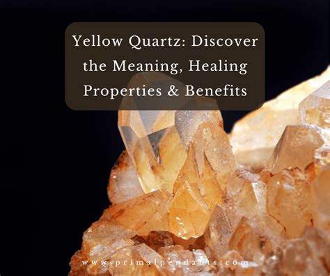 Yellow Quartz: Discover the Meaning, Healing Properties & Benefits