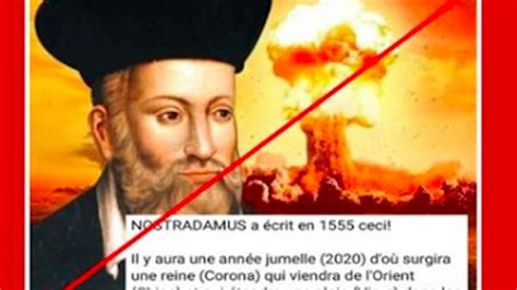 Nostradamus Na Pas Pr Dit La Covid Trucs Et Bricolages