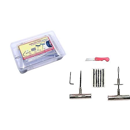 Tirewell Tw In Universal Tubeless Tyre Puncture Kit With