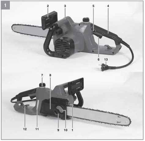 Einhell Gc Ec Electric Chainsaw Instructions