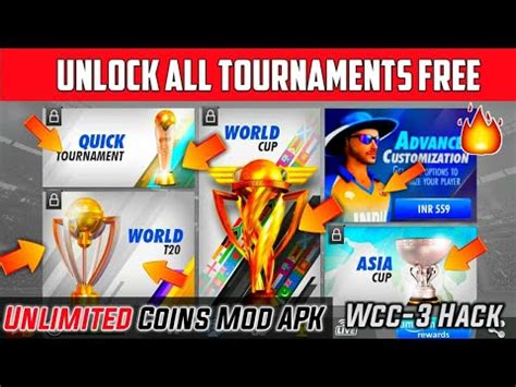 Wcc Mod Apk Unlimited Coins Hack Unlock All Tournaments My Career