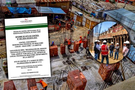 Gran Chimú Contraloría detecta retraso en construcción de jardín Mi