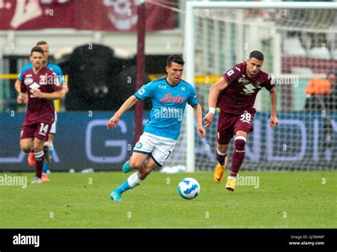 Hirving Lozano Ssc Napoli During The Italian Serie A Football Match