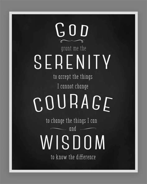 Serenity Prayer Instant Download 8x10 Digital Print