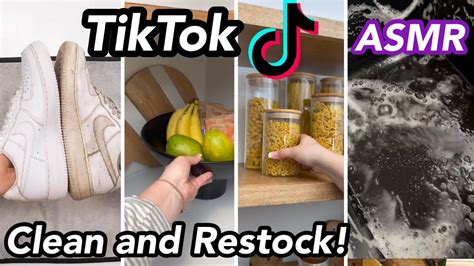 Clean And Restock Tiktok Asmr Compilations Youtube