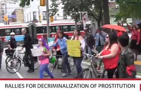 Sex Workers Protest Legislation Canada News