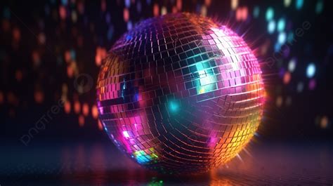 Colorful Disco Ball Wallpaper