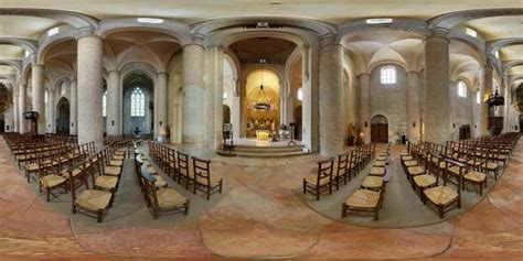 Tournus Abbaye Saint Philibert Intérieur Abbaye Église Saint