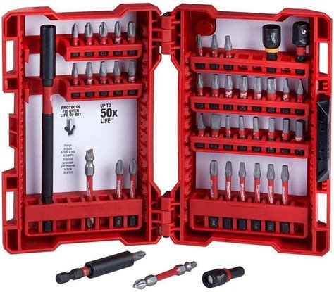 48 32 4023 Shockwave Impact Duty Steel Driver Bit Set 45 Piece