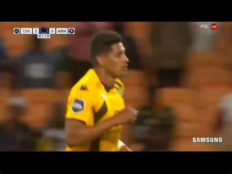 Edson Castillo Goal Kaizer Chiefs Vs AmaZulu Fc 3 0 All Goals