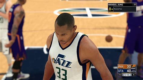 Nba K My Career Mode Pheonix Suns Hansuljung Against Utah