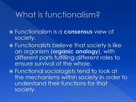 What Can You Recall About Functionalism Ppt Download