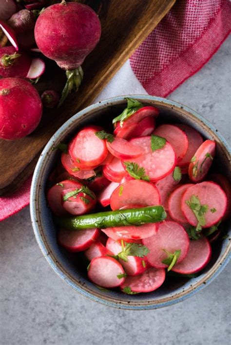 Pickled Radishes Malena Nutrici N