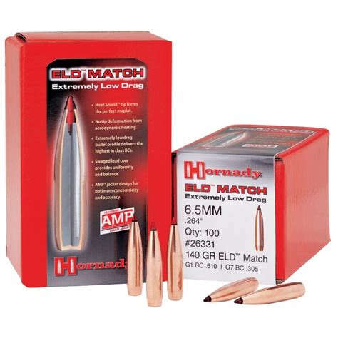 Hornady Eld Match 6 5mm 264 140 Gr The Gun Dealer