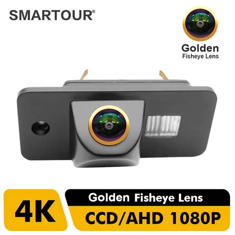 Smartour AHD 1080P Golden Fisheye Lens HD Car Parking Rear View Camera