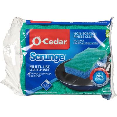 O CEDAR O Cedar Scrunge Multi Use Scrub Sponge 2 Pack Winn Dixie